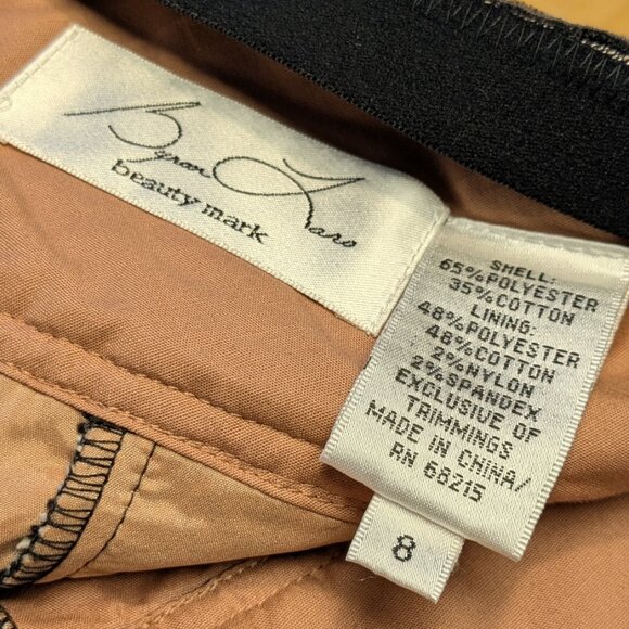 Byron Lars Beauty Mark Mixed-Media Pencil Skirt - Picture 5 of 12